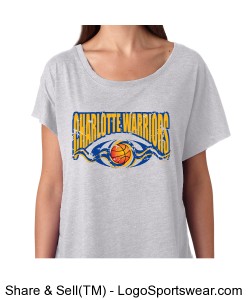 Next Level Women's Tri-Blend Dolman T-Shirt Design Zoom